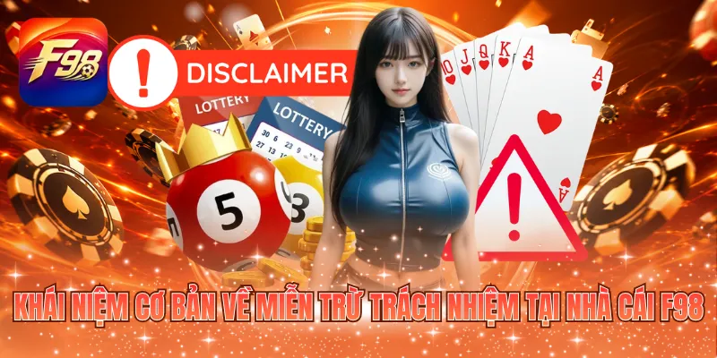 Khái niệm cơ bản về miễn trừ trách nhiệm tại nhà cái F98